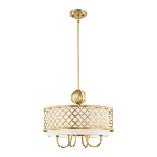 Arabesque 18" Chandelier in Soft Gold