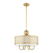 Arabesque 18" Chandelier in Soft Gold