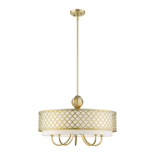 Arabesque 24" Chandelier in Soft Gold
