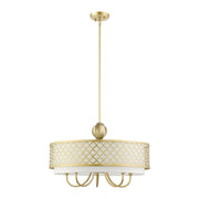 Arabesque 24" Chandelier in Soft Gold