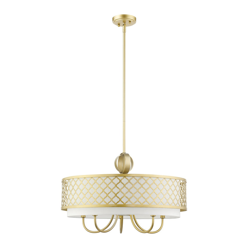 Arabesque 24" Chandelier in Soft Gold