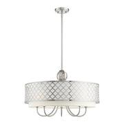 Arabesque 24" Chandelier in Brushed Nickel
