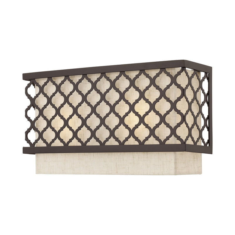 Arabesque 2-Light 13" ADA Wall Sconce in English Bronze