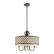 Arabesque 18" Chandelier in English Bronze