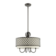 Arabesque 18" Chandelier in English Bronze