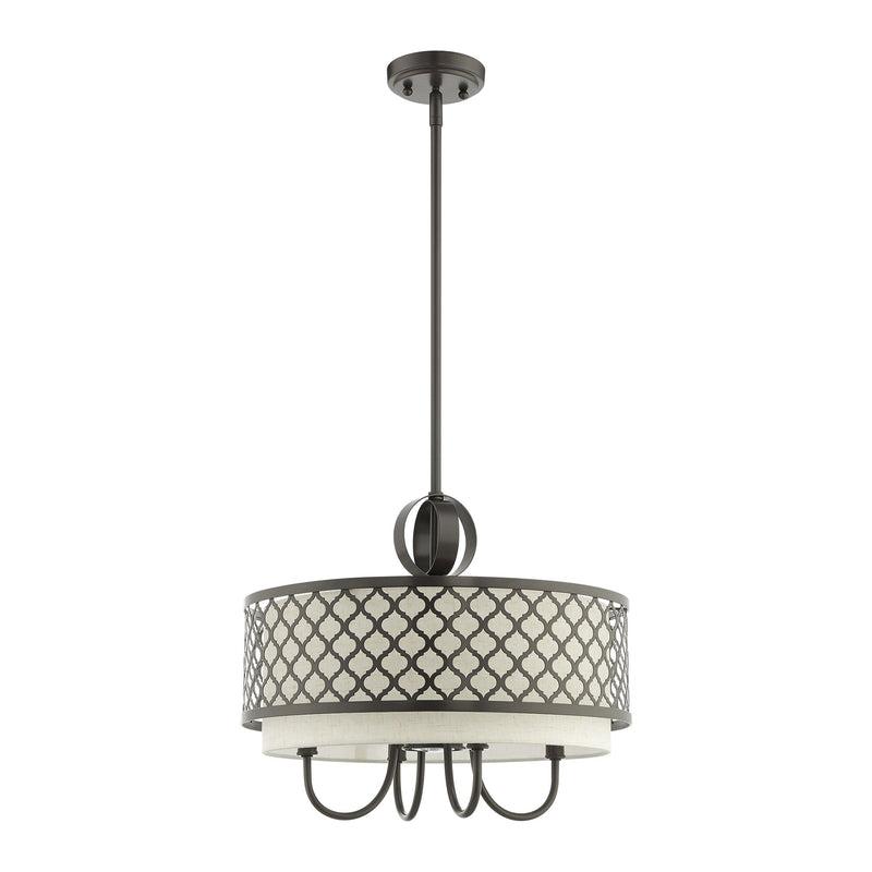 Arabesque 18" Chandelier in English Bronze