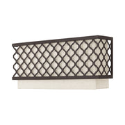 Arabesque 2-Light 16" ADA Wall Sconce in English Bronze