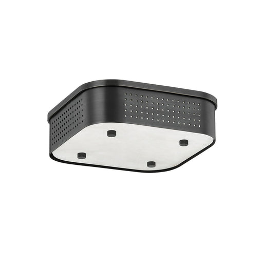 Madison Square Flush Mount in Distressed Bronze