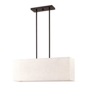 Summit 3-Light Linear Pendant in English Bronze