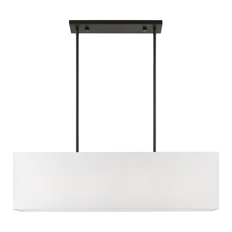 Summit 4-Light Linear Pendant in Black