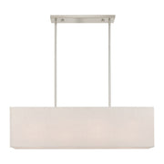 Summit 4-Light Linear Pendant in Brushed Nickel