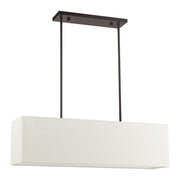 Summit 4-Light Linear Pendant in English Bronze