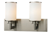 Savannah 2 Light Vanity in Brushed Nickel