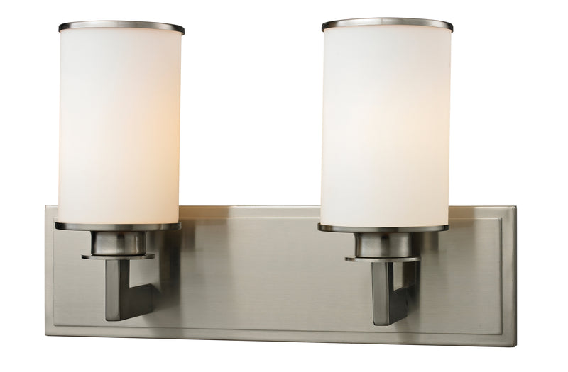 Savannah 2 Light Vanity in Brushed Nickel