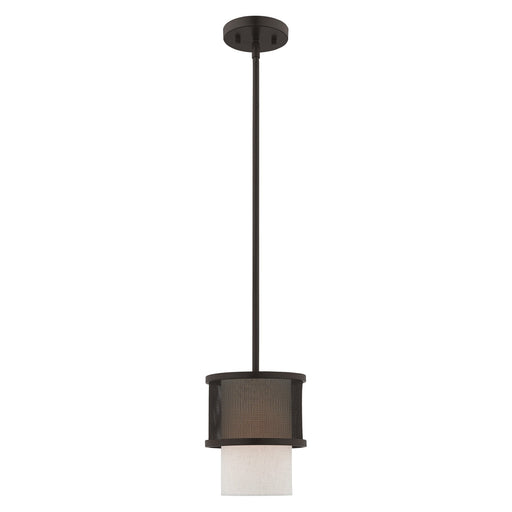 Braddock Mini Pendant in Bronze