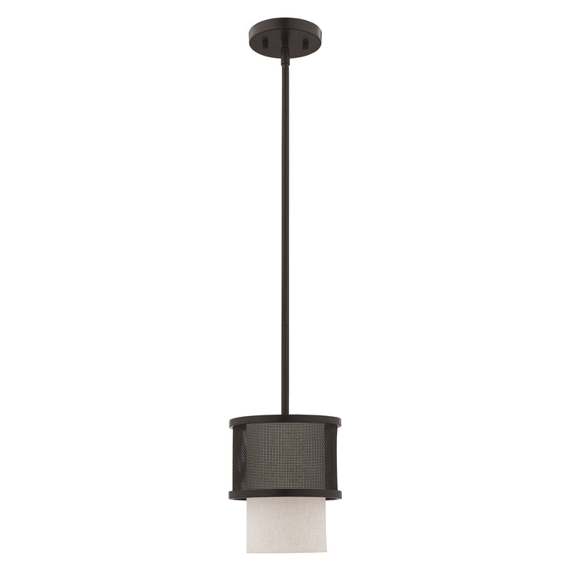 Braddock Mini Pendant in Bronze