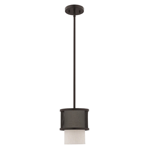 Braddock Mini Pendant in Bronze