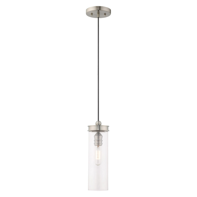 Devoe Mini Pendant in Brushed Nickel
