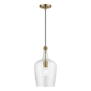 Avery Pendant in Antique Brass