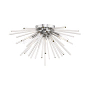 Utopia 4-Light Flush Mount in Polished Chrome