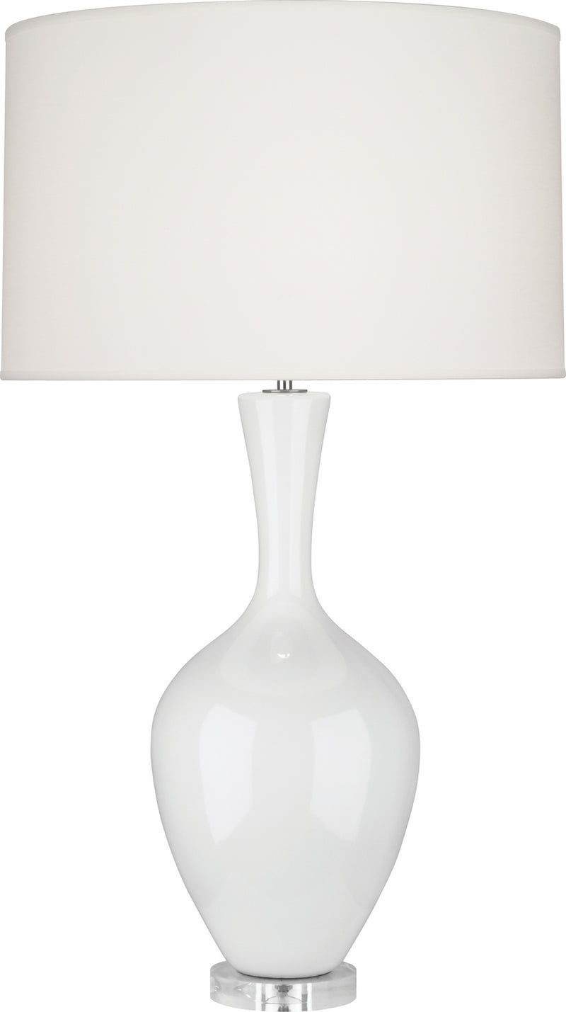 Audrey Table Lamp with Fondine Fabric Shade - Lamps Expo