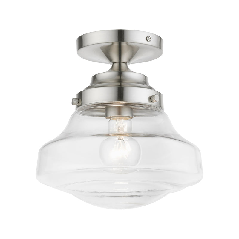 Avondale Semi-Flush Mount in Brushed Nickel