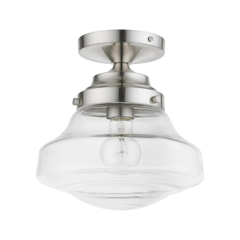 Avondale Semi-Flush Mount in Brushed Nickel