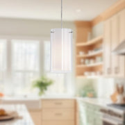 Firenze 4" Pendant in White