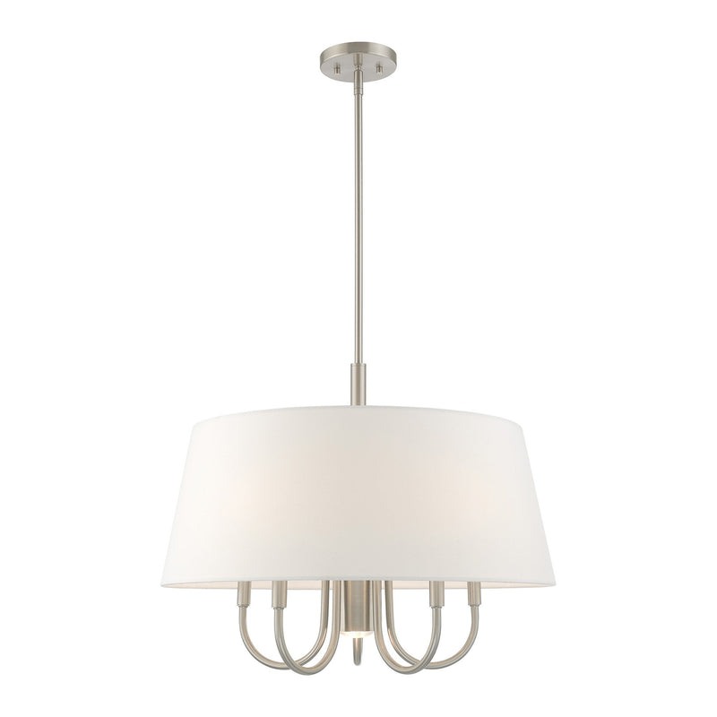 Belclaire Chandelier in Brushed Nickel