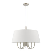 Belclaire Chandelier in Brushed Nickel