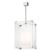 Achilles 3-Light Pendant in Polished Nickel