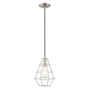 Bedford Pendant in Brushed Nickel