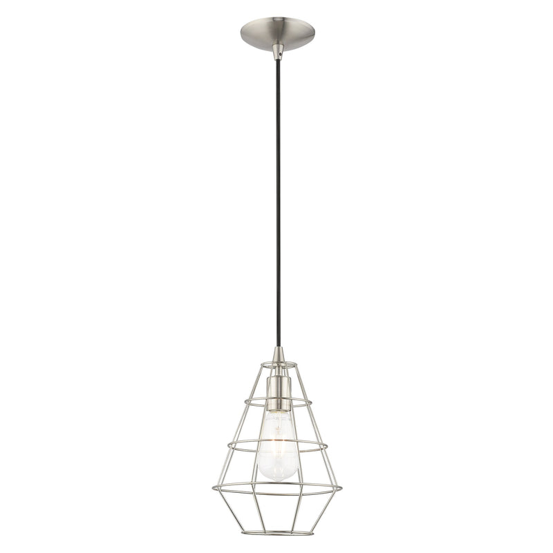 Bedford Pendant in Brushed Nickel