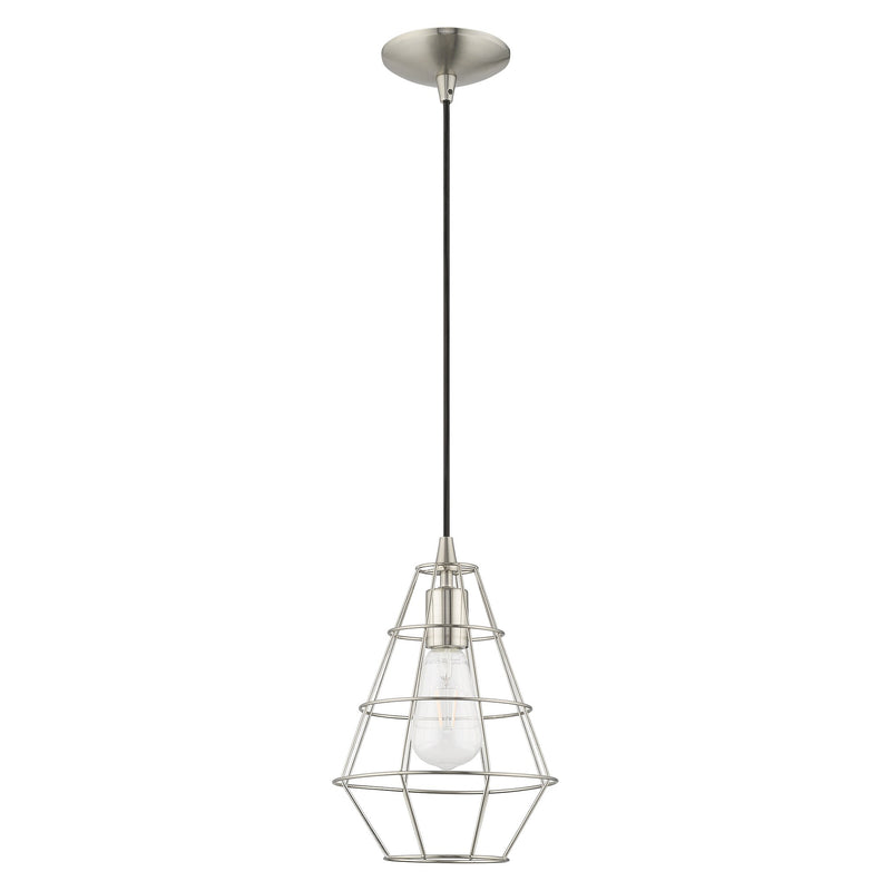 Bedford Pendant in Brushed Nickel