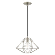 Knox 13.5" Pendant in Brushed Nickel