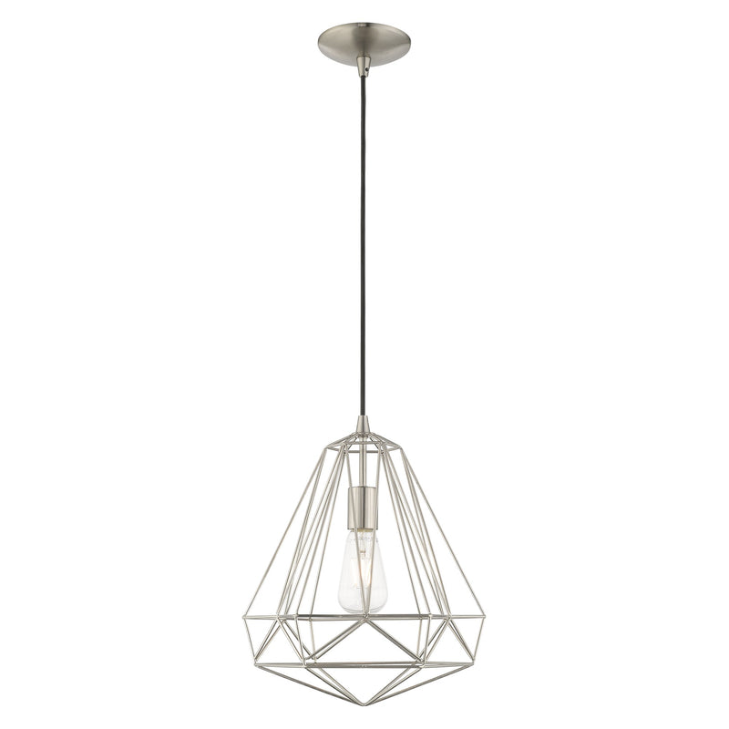 Knox 12.25" Pendant in Brushed Nickel