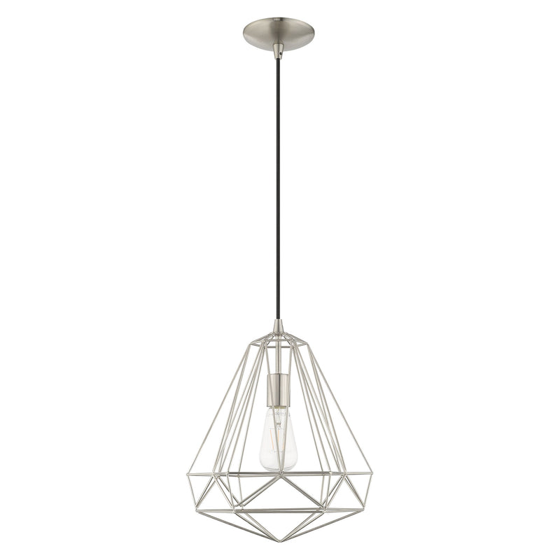 Knox 12.25" Pendant in Brushed Nickel