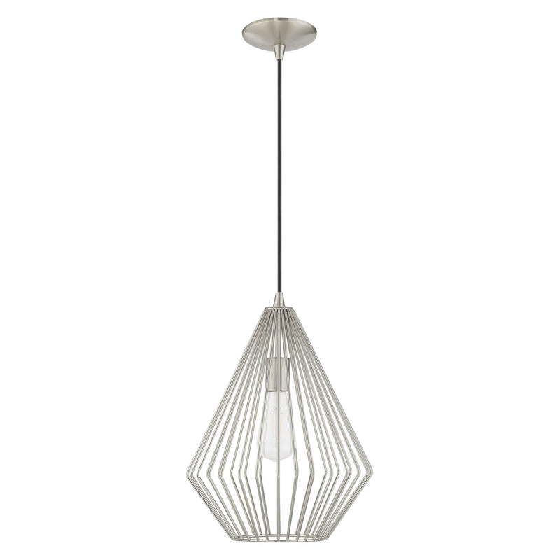 Linz Pendant in Brushed Nickel