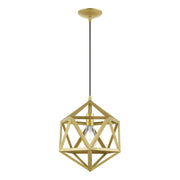 Ashland 13" Pendant in Soft Gold