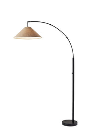 Braxton Arc Floor Lamp in Dark Bronze