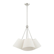 Prato 4-Light Chandelier in Brushed Nickel
