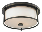 Savannah 3 Light 15.75" Flush Mount in Olde Bronze