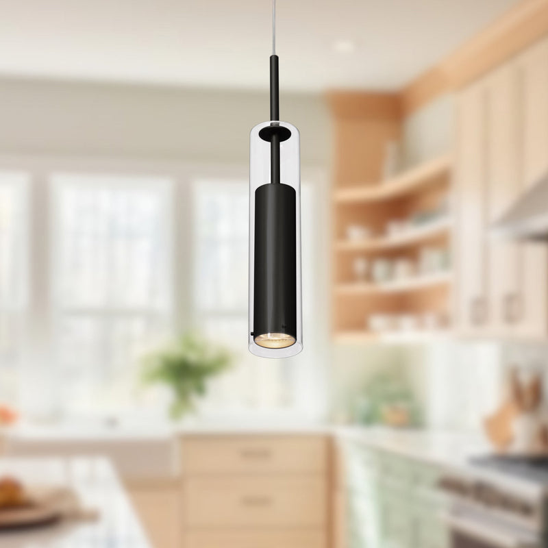 Jarvis 3" Mini Pendant in Black