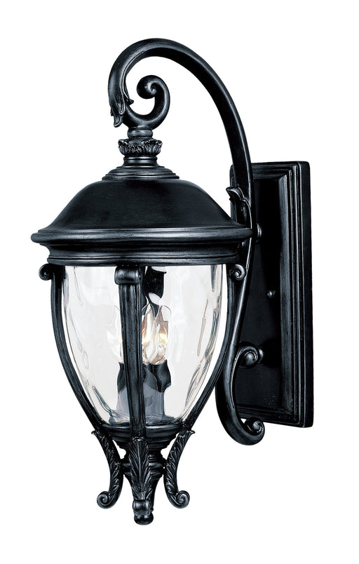 Camden VX 3 Light 24" Outdoor Wall Lantern in Black