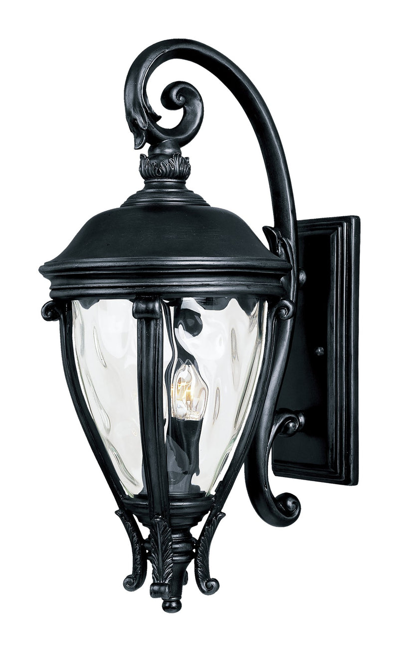 Camden VX 3 Light 29" Outdoor Wall Lantern in Black