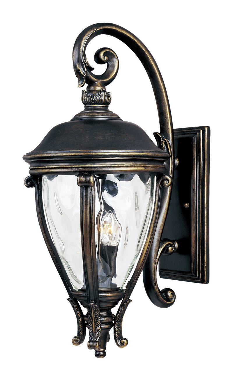 Camden VX 3 Light 29" Outdoor Wall Lantern in Golden Bronze