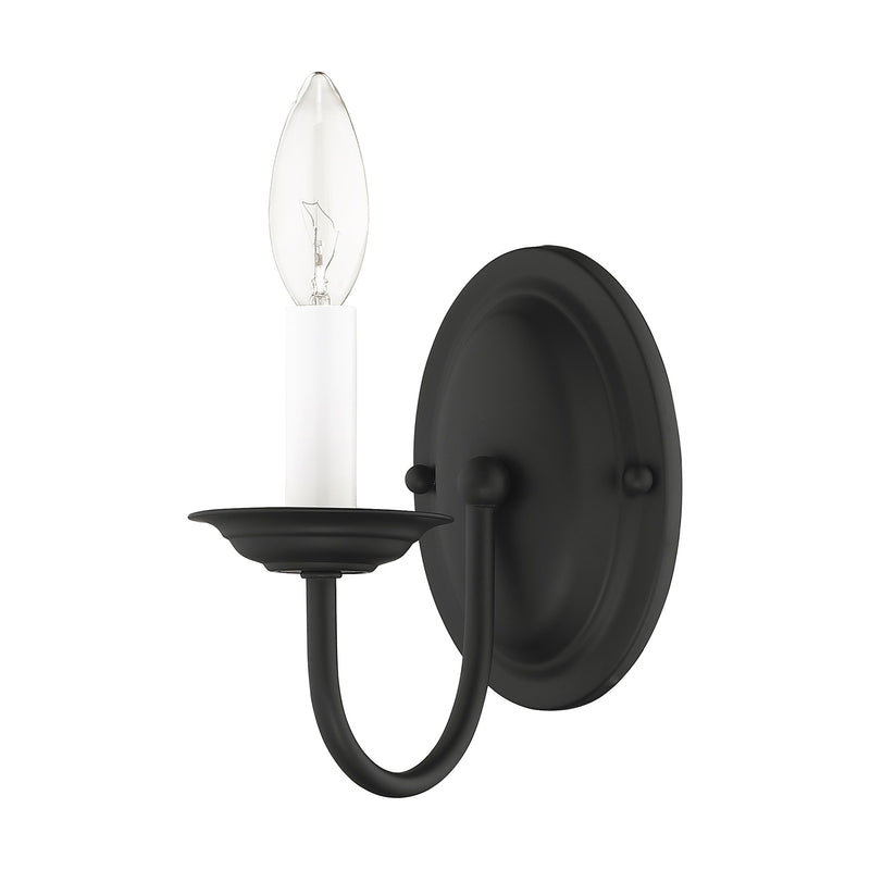 Home Basics Wall Sconce in Black