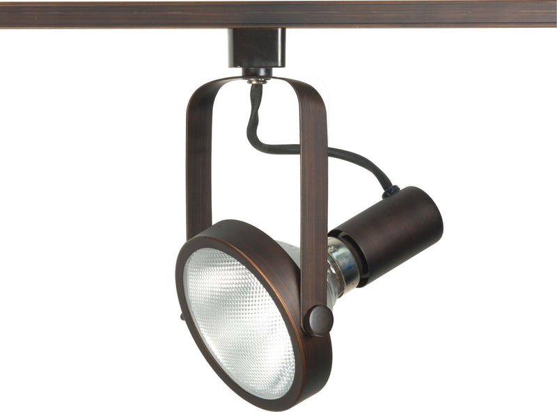4" H-Type Track Head in Russet Bronze