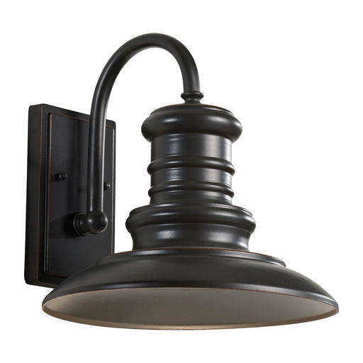 Redding Station 12" Outdoor Wall Lantern in Restoration Bronze