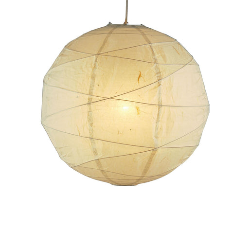 Orb 19" Pendant in Natural